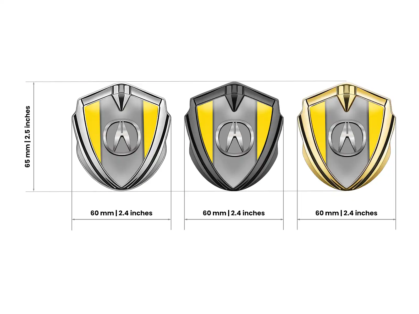 Honda Metall Emblem Abzeichen Sportlicher Look Hochwertig